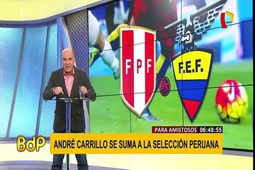 André Carrillo y Christian Ramos llegaron a Lima para amistosos con la selección