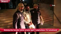 Malatya’da bomba yüklü araçla ilgili 3 tutuklama