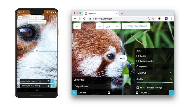 Squoosh, el nuevo editor gráfico gratuito de Google