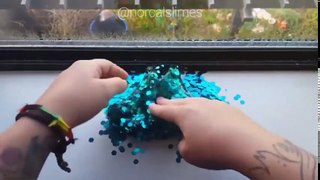 Glitter Slime Making - Most Satisfying Slime ASMR Video !!