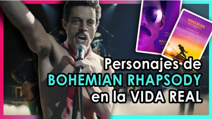 Personajes de Bohemian Rhapsody en la VIDA REAL!