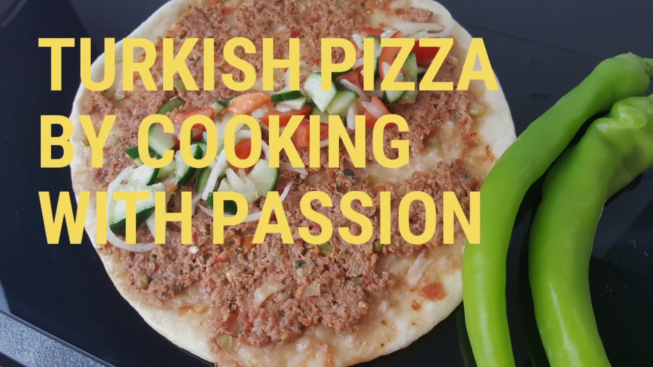 Turkish pizza with and without oven 2 ways
