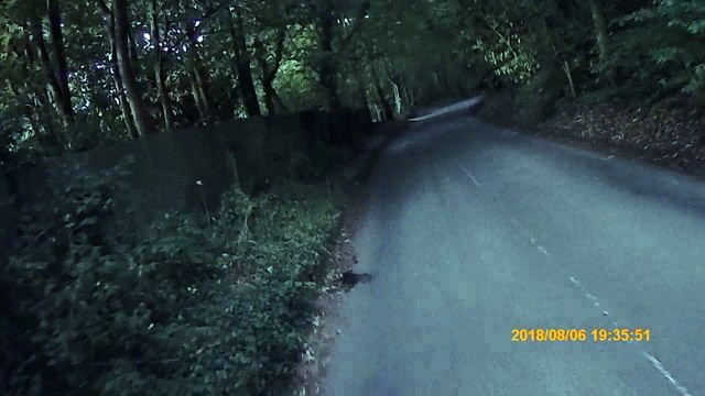 MotorCyclist on road no licence plates so no tax or insurance