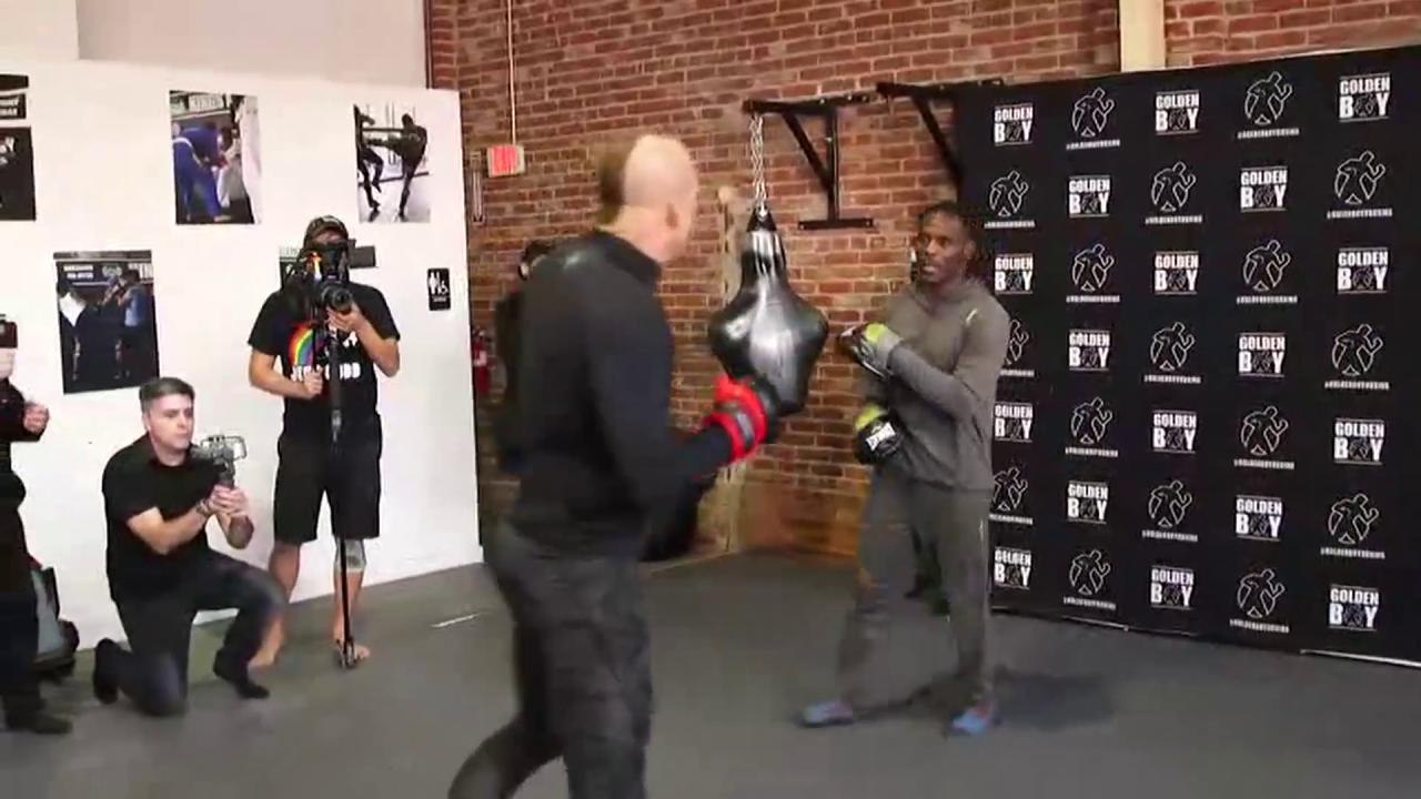 Chuck Liddell Media Workout