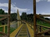 VOYAGE ON RIDE montagne russe looping  roller coaster