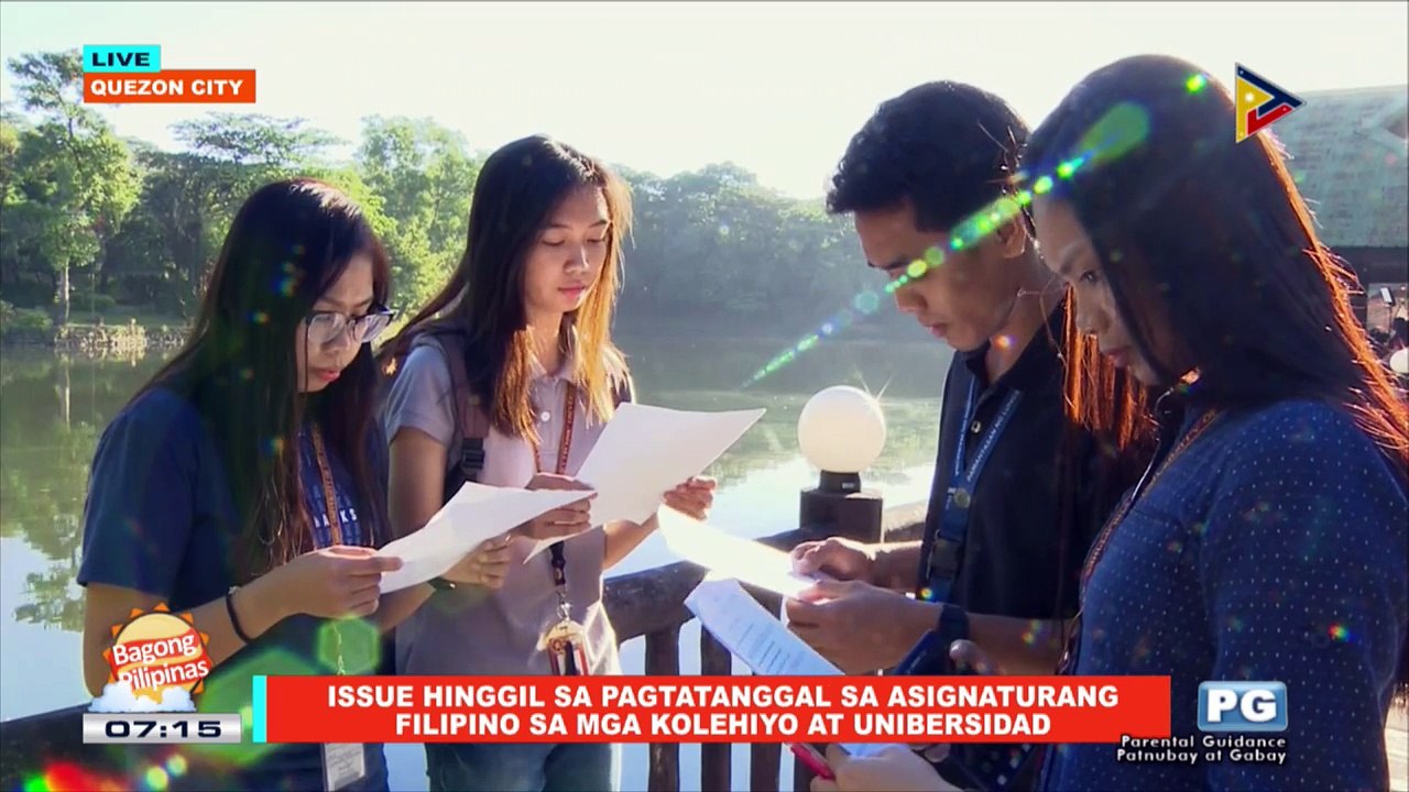 ON THE SPOT: Issue hinggil sa pagtatanggal ng asignaturang Filipino sa mga kolehiyo at unibersidad