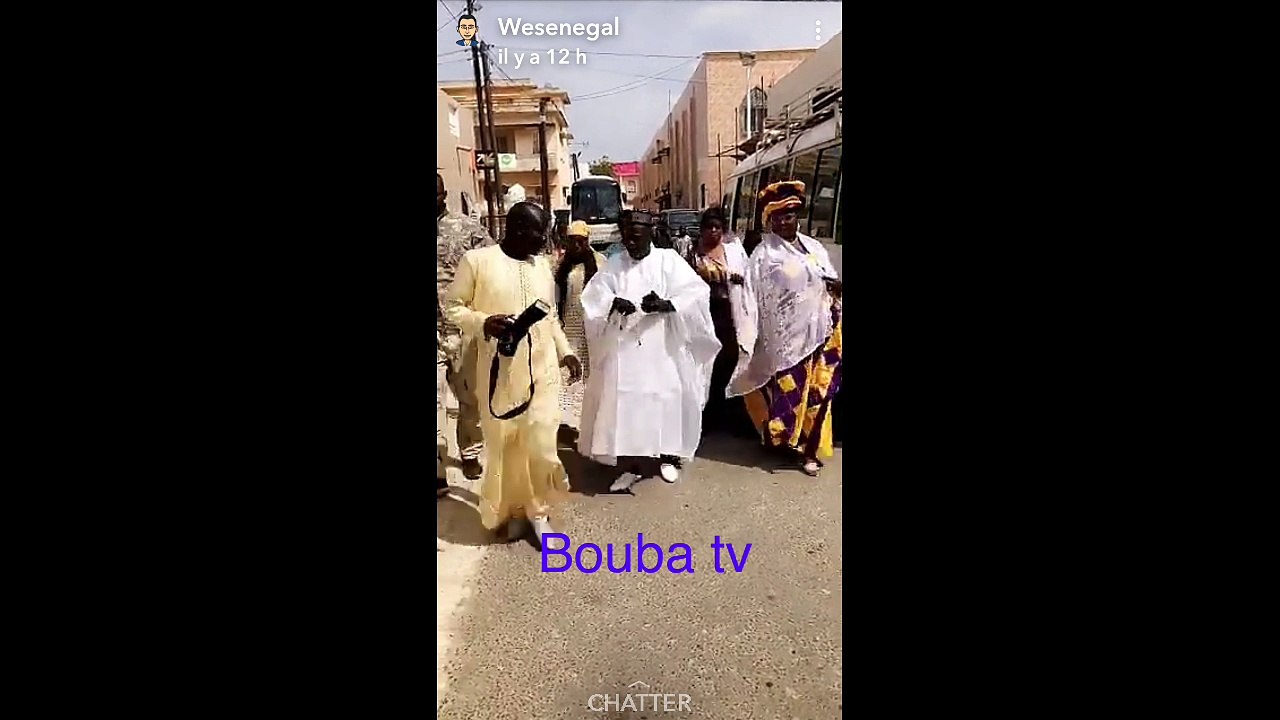 Président KOUTHIA à TIVAOUNE avec sa délégation