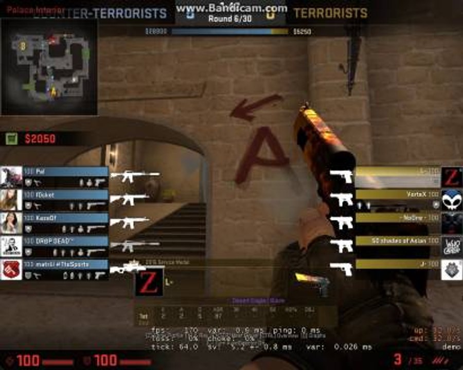 L- Single handedly won the round