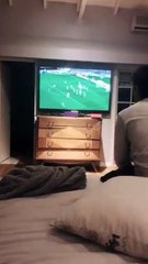 Pedro en estado de euforia y tristeza tras el partido de River ⚽