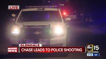 Police pursuit ends in deadly shooting in Glendale