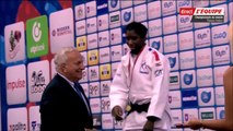 Parcours de Marie-Eve Gahié (-70kg), ChM de judo 2018