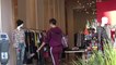 Nicole Murphy Look AMAZING In Maroon Sweats While Shopping In Beverly Hills