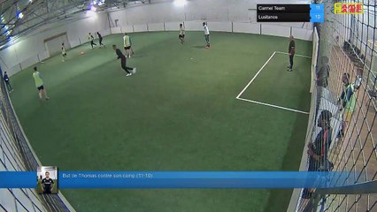 But de Thomas contre son camp (11-10) - Carmel Team Vs Lusitanos - 13/11/18 20:00 - LIGUE 1
