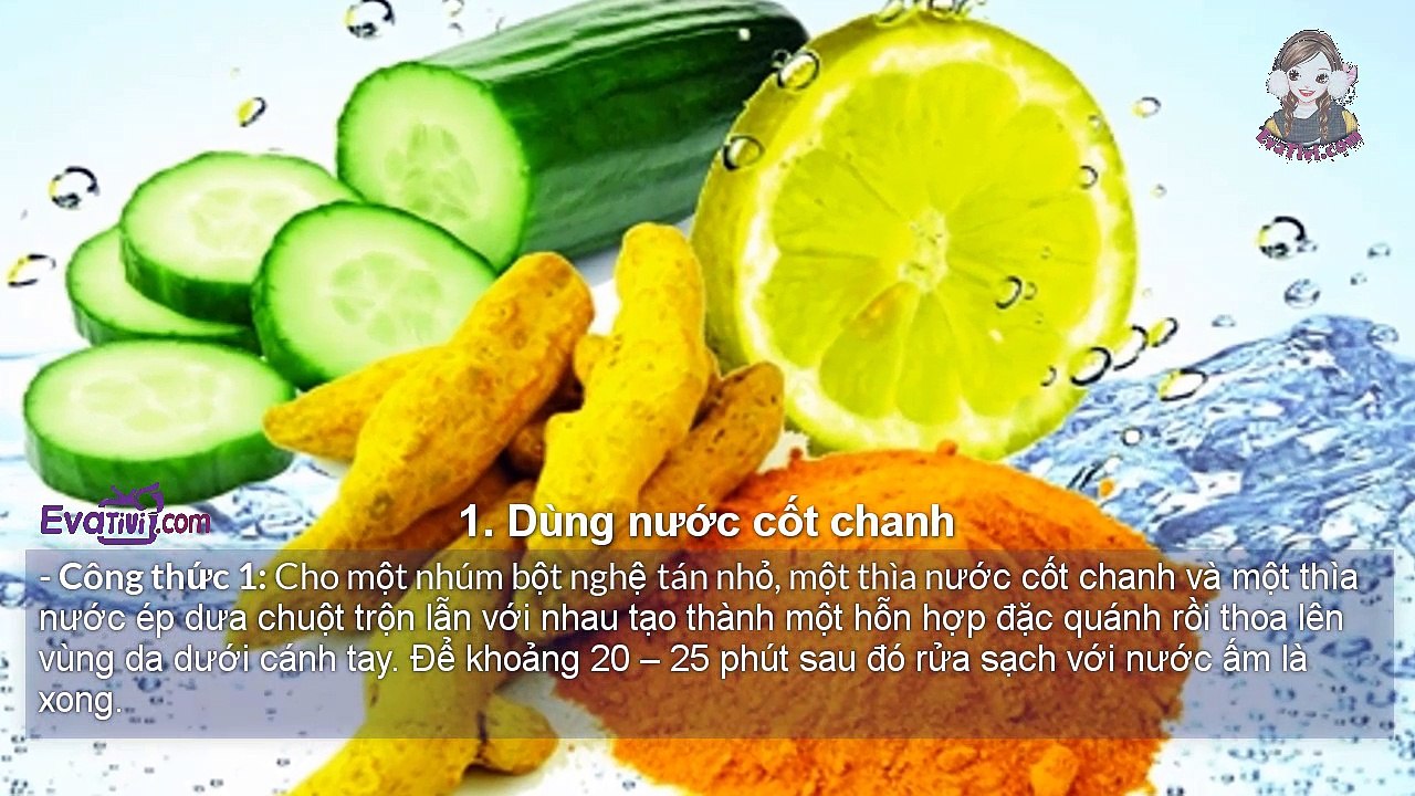 4. Làm đẹp da - mẹo làm trắng da vùng nách bằng phương pháp tự nhiên
