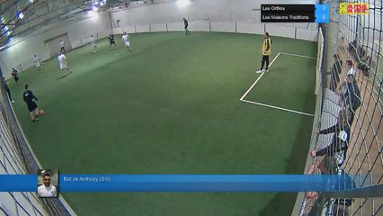 But de Anthony (3-0) - Les Orthos Vs Les Maisons Traditions - 13/11/18 19:00 - LIGUE 2