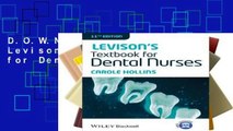 D.O.W.N.L.O.A.D [P.D.F] Levison s Textbook for Dental Nurses [E.P.U.B]