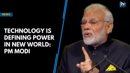 Technology is defining power in new world: PM Modi