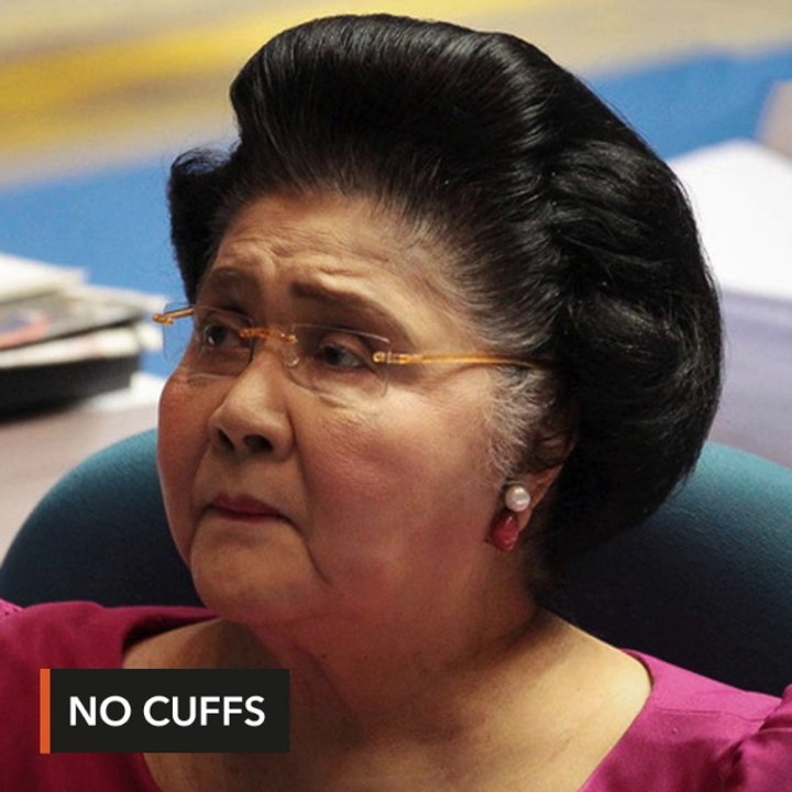 No cuffs for Imelda Marcos if arrested – PNP