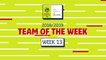 Team Of The Week - Pekan Ke-13