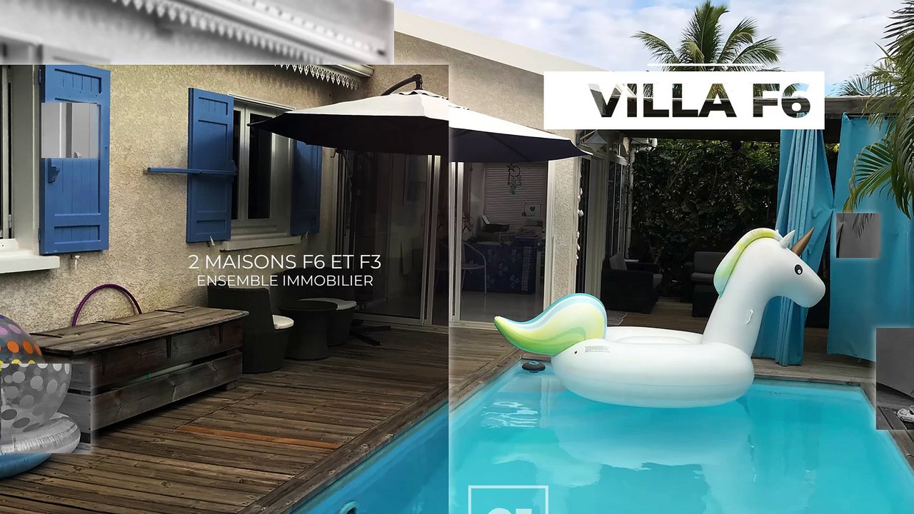 Maisons F6 et F3 à saisir aux Avirons