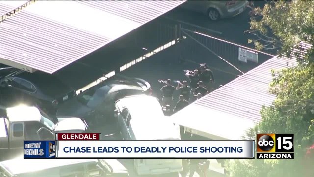 Glendale police: Man killed by Phoenix officers after chase was wanted for several armed robberies