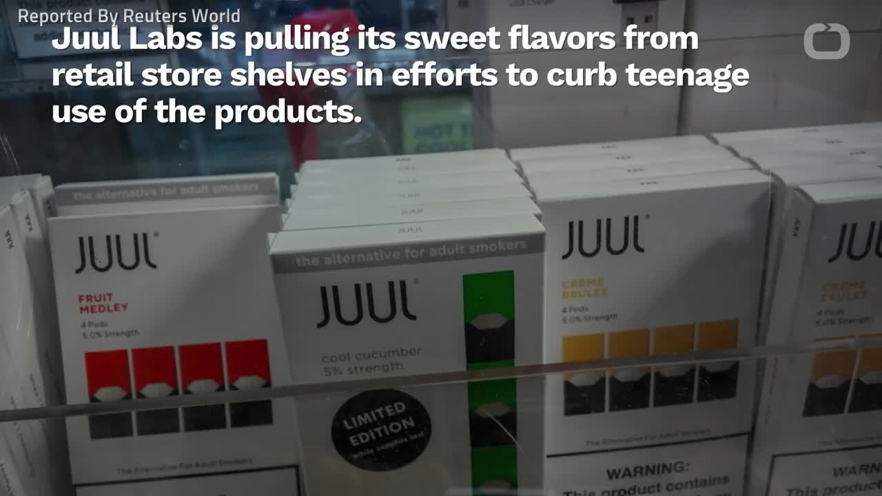 Juul Labs To Pull Sweet Flavors From Shops video Dailymotion