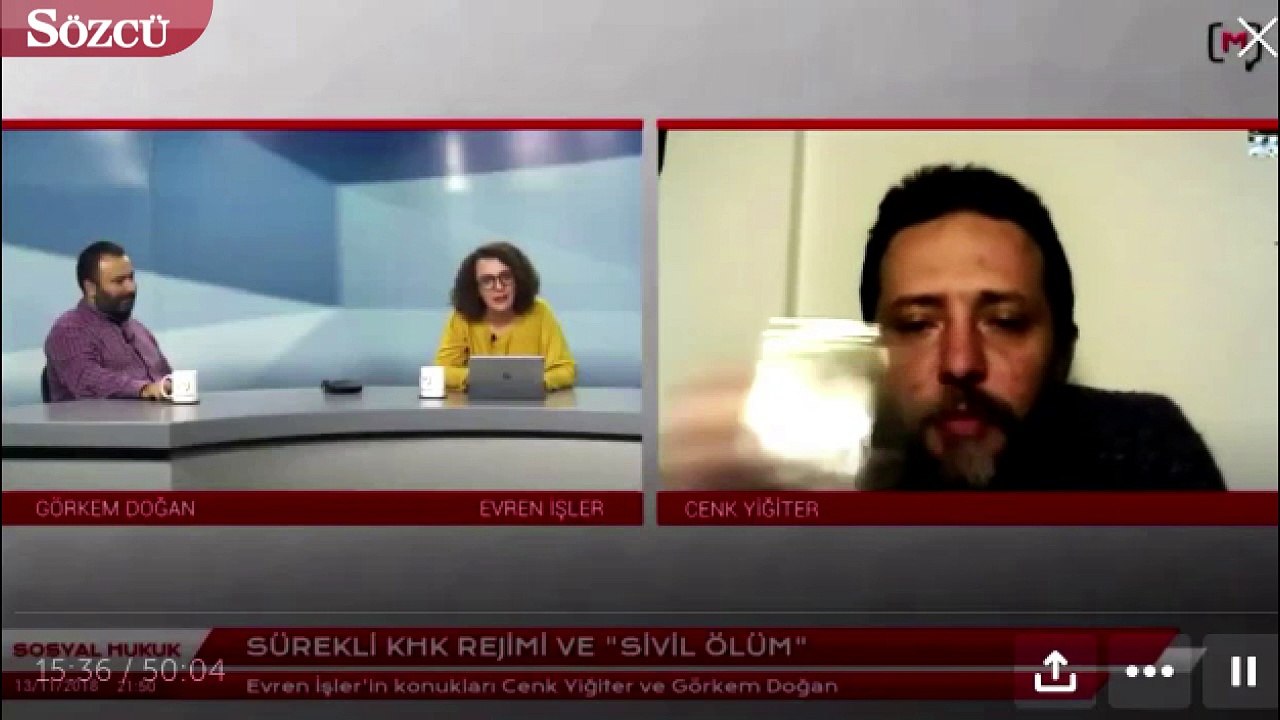 Cenk Yiğiter'in kızı canlı yayın sırasında "Baba, kakam geldi" dedi