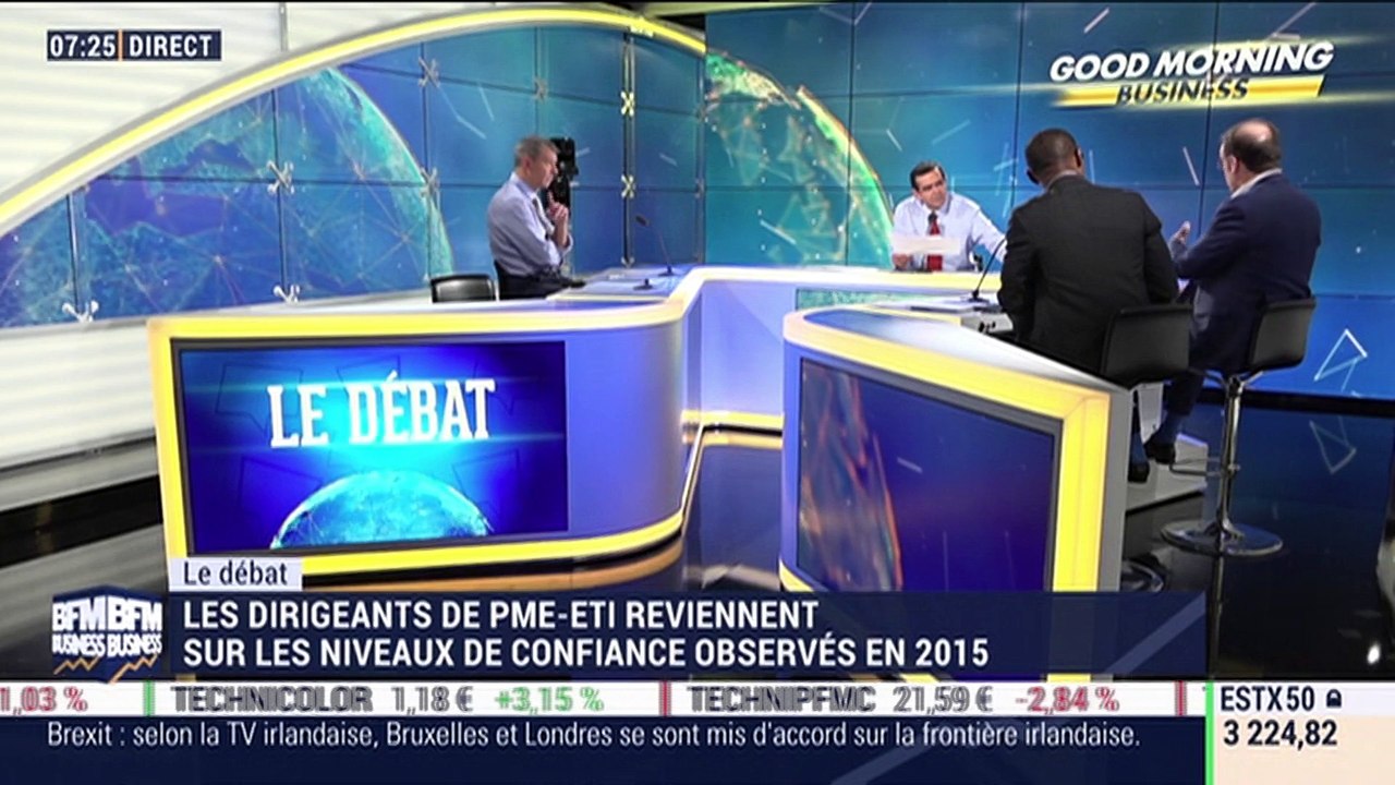 Nicolas Doze VS Pierre-Yves Dréan: Les dirigeants de PME-ETI reviennent sur les niveaux de confiance observés en 2015 - 14/11