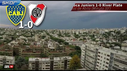 Boca Juniors-River Plate derbisinin sesleri şehre böyle yansıdı