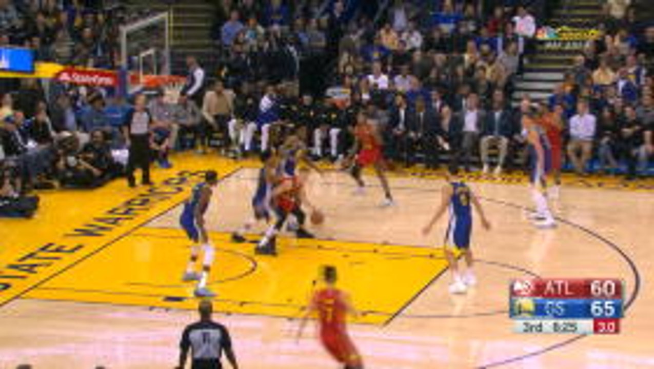 Jones makes big block and follows up with a monster dunk