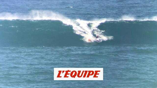 Les frères Mangiarotti surfent à Belharra... en sumo ! - Adrénaline - Surf