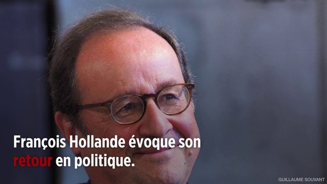 François Hollande évoque son retour en politique