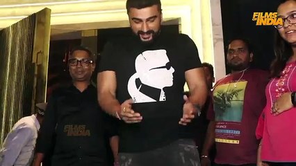 Arjun Kapoor Attends Wrap Up Party Of India's Most Wanted.