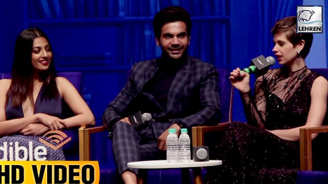 Rajkumar Rao, Radhika Apte & Kalki Koechlin At Amazon's Audible Launch