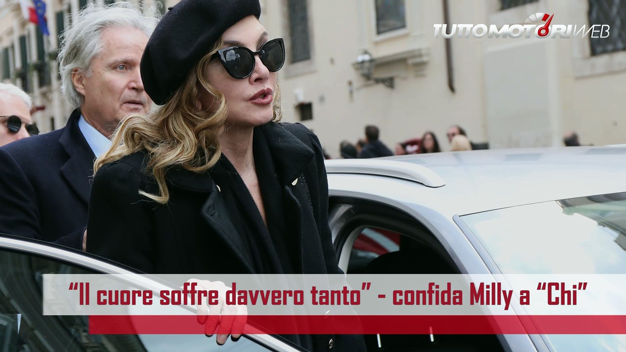 Il dramma di Milly Carlucci