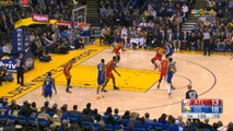 Durant leads Warriors past Hawks as suspended Green misses out