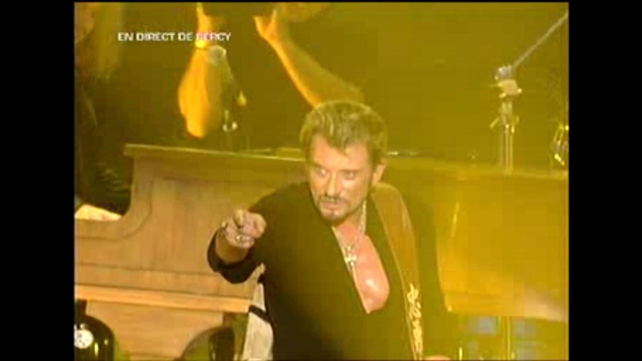 Johnny Hallyday "Le bon temps du rock and roll" Bercy 30 septembre 2006