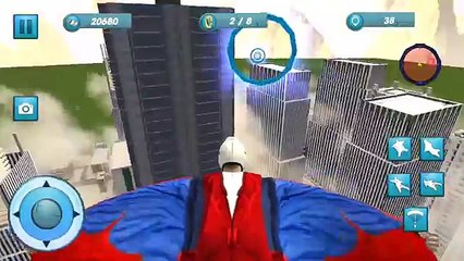 Skydiving Endless Wing Suit city Skyscraper Jump