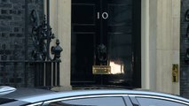 Prime Minister Theresa May heads to Parliament for PMQs