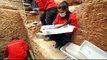 Archaeologists dig mass graves of Spanish Civil War era