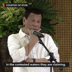 Duterte to China: 'Tell us route to take' in sea row