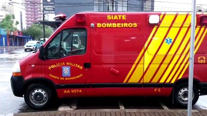 Motociclista fica ferido ao sofrer queda de moto