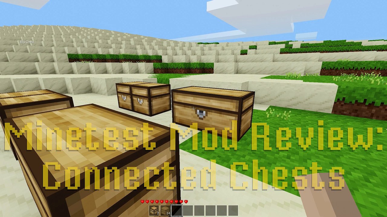 Minetest Mod Review: Connected Chests