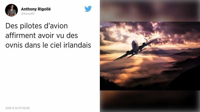 Des pilotes d’avion affirment avoir vu des ovnis dans le ciel irlandais
