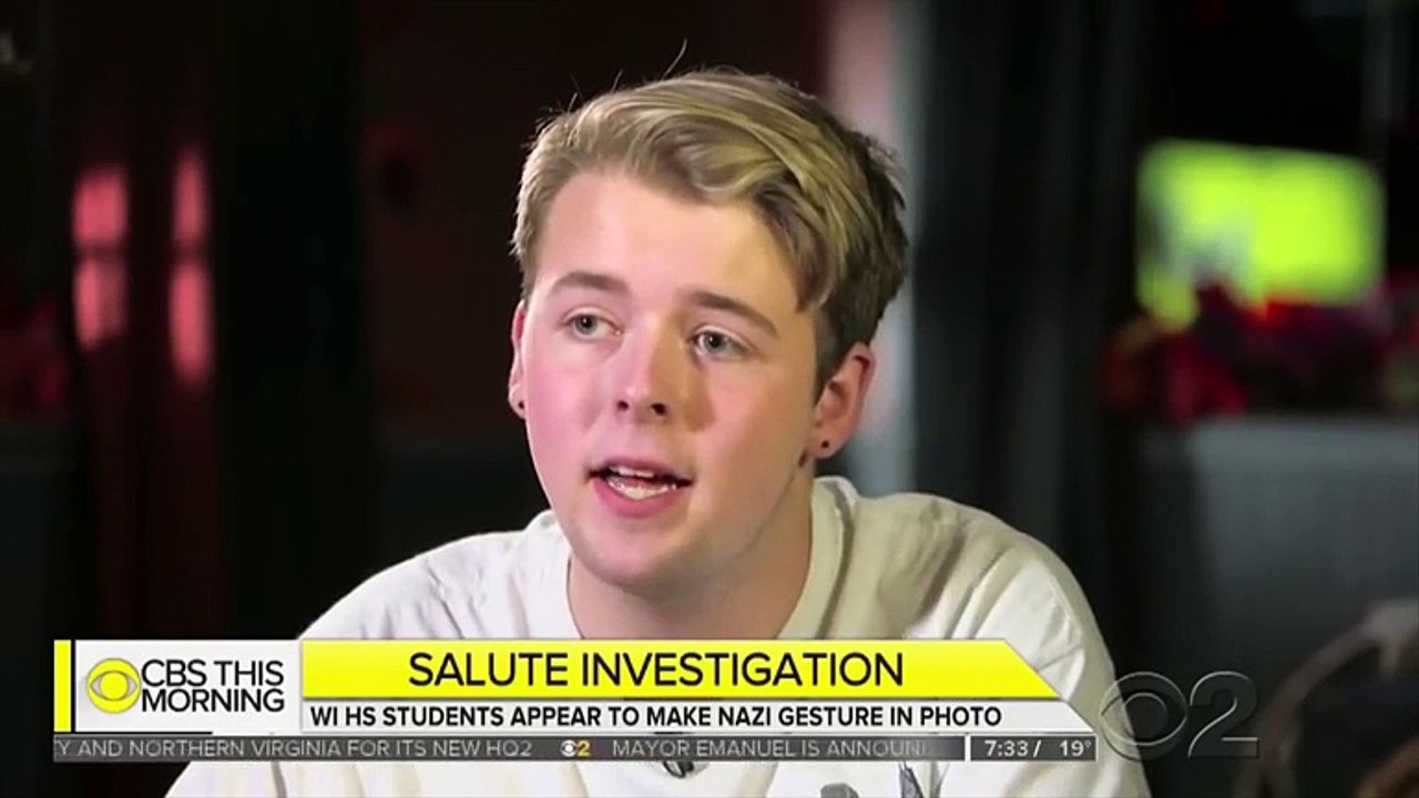 Wisconsin Student Speaks Out Amid Nazi Salute Investigation
