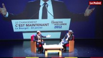 Foire du livre de Brive : François Hollande critique la répartition des richesses