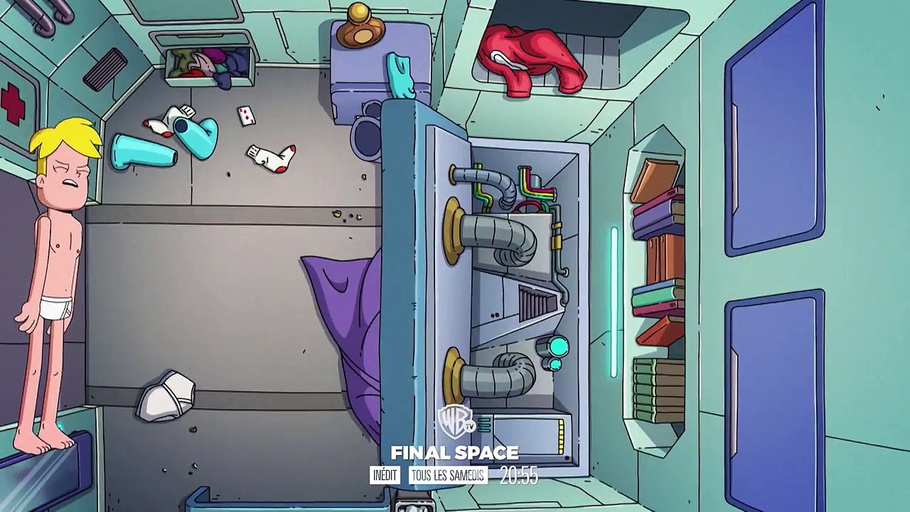 La bande-annonce de "Final space", la série animée pour adultes doublée par Baptiste Lecaplain