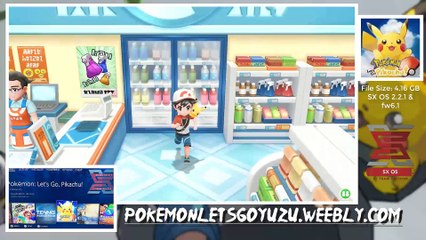 Pokemon Let's Go Pikachu XCI Telecharger 4.16GB