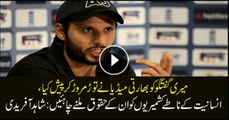 Shahid Afridi accuses Indian media of 'misconstruing' remarks on Kashmir