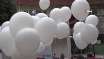 Akciğer Kanseri Hastaları Beyaz Balon Uçurdu